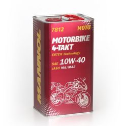   Mannol 4-takt motorbike 4t 10w40  4l 7812 olaj ester bázisú