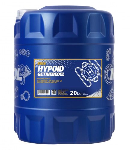 Mannol Hypoid Getriebeöl 80W-90 20L (8106) – Ásványi alapú hajtóműolaj