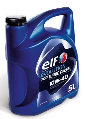 Elf Evolution 700 Turbo Diesel 10W-40 5L A3/B4 SL/CF (motorolaj)