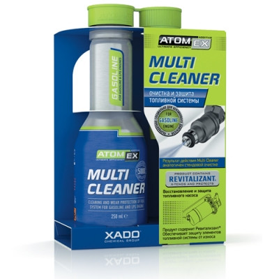 Xado Atomex Multi Cleaner Benzin 250Ml Üzemanyag Rendszer Tisztító 40013