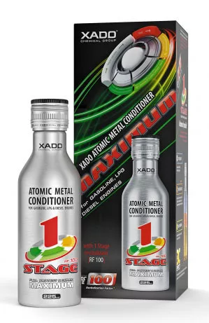 Xado Maximum 1 Stage 225ml 42212 40212 Fémkondicionáló 5L Olajhoz (motorolaj)