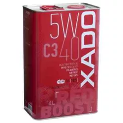   Xado Synthetic 26222 5W40 4L SN/SM/CF C3 MB229.31 BMW LL04 VW502/505.01 VSS-M2C917/A (motorolaj)