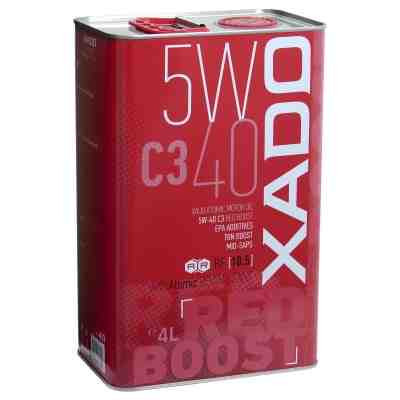 Xado Synthetic 26222 5W40 4L SN/SM/CF C3 MB229.31 BMW LL04 VW502/505.01 VSS-M2C917/A (motorolaj)
