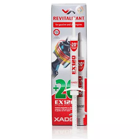 XADO EX120 Revitalizáló Gél Benzinmotorokhoz, 8 ml 12035