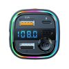 C26 Bluetooth kihangosító 5.3+EDR RGB- FM/Transmitter - 12/24V