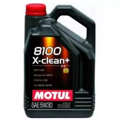   Motorolaj – Motul 8100 X-Clean+ – 5W30 – szintetikus – 5 liter
