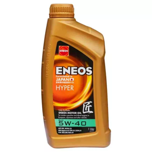ENEOS Hyper 5W-40 1L SN/CF C3 VW 505.01 MB 229.51 Dexos2 RN710 (motorolaj)