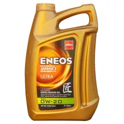 ENEOS Ultra 0W-20 4L – Teljesen szintetikus motorolaj