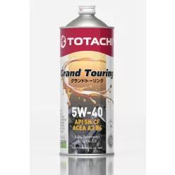   Totachi Grand Touring 5W40 1L SN/CF ACEA A3/B4 502.00/505.00 MB 229.5 Fiat PSA (motorolaj)
