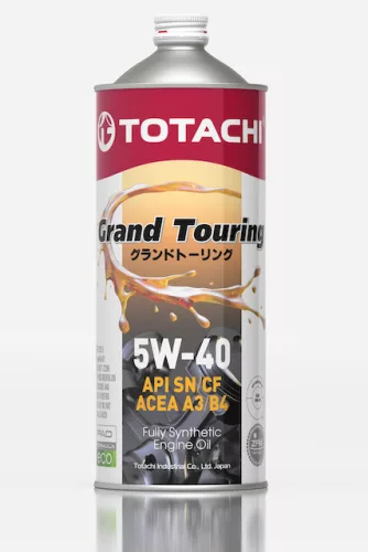 Totachi Grand Touring 5W40 1L SN/CF ACEA A3/B4 502.00/505.00 MB 229.5 Fiat PSA (motorolaj)