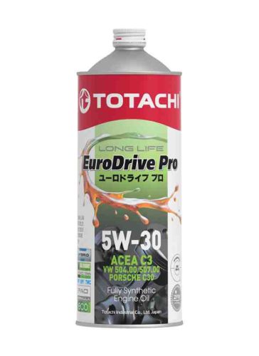 Totachi eurodrive pro long life 5w30 1l api sn acea c3 mb229.51 vw 507.00 ll04 porsche c30