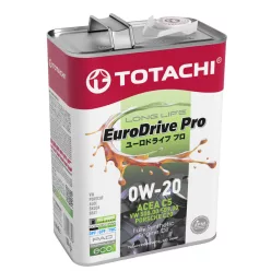 Motorolaj 0W-20 4 L – Totachi Eurodrive Pro LL