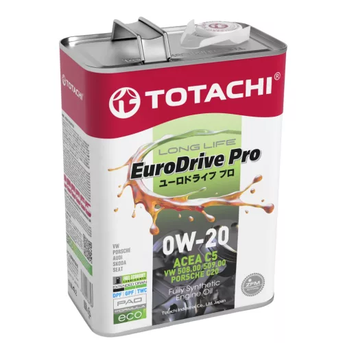 Motorolaj 0W-20 4 L – Totachi Eurodrive Pro LL