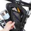 Biciklis vázra rakható táska kulacstartóval - fekete Wozinsky (WBB23BK)