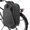 Wozinsky kerékpár csomagtartó táska kerékpár hátizsák vázzal 2 az 1-ben 30l fekete (WBB33BK)