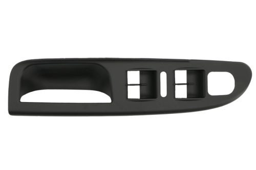 Volkswagen Passat B6 (2005-2010) - Ajtó behúzó borítás - első, belső, bal, fekete - BLIC