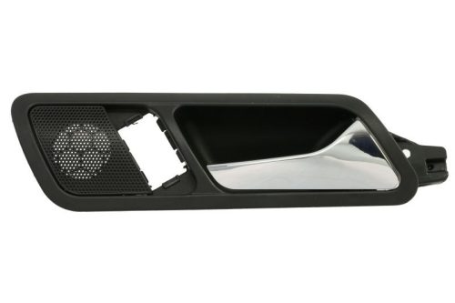 Volkswagen Passat B6 (2005-2010) - Kilincs - hátsó, belső, jobb, fekete / króm - BLIC