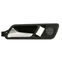   Volkswagen Passat B6 (2005-2010) - Kilincs - hátsó, belső, bal, fekete, króm - BLIC