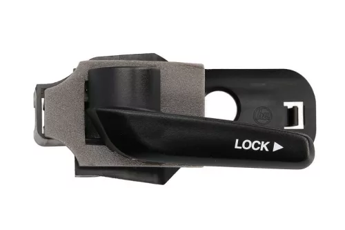 Fiat Doblo I (2001-2010) - Kilincs - első, belső, bal, Fekete textúra - BLIC