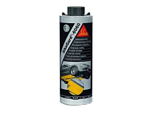 Alvázvédő – SIKA SikaGard-6060, Szórható, bitumen bázisú alvázvédő bevonat, 1000 ml (fekete)