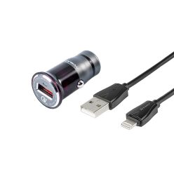   Szivargyújtó Elosztó 12 / 24V Usb Kábel> Iphone Cm63012