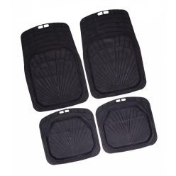   Univerzális, vágható hótálca garnitúra, 4 darabos, fekete PVC