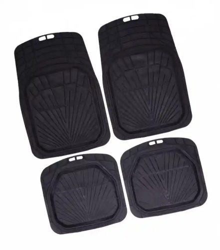 Univerzális, vágható hótálca garnitúra, 4 darabos, fekete PVC