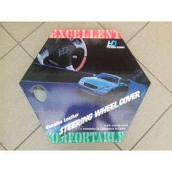   Kormányvédő HD átm. 38cm dobozos fekete – 00801 / KV-1012BK