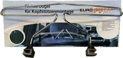 Autós Vállfa Fejtámlára Fém, 13 mm Átmérőig