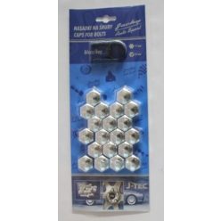 Csavarvédő kupak króm 19 mm (00344)