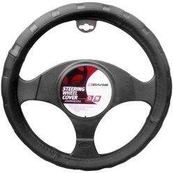 Kormányvédő – 37-39cm – fekete bordázott – 91639