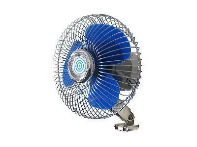 Ventilátor 12V fém nagy 6" AM4694