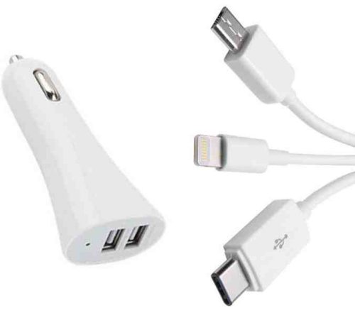 Telefontöltő  wf132a iphone 5 +mini usb + c    