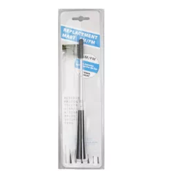 Antenna szár teleszkópos fekete-ezüst – TA-DX418BK