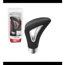 4Cars fekete lyukacsos bőr sebességváltó gomb 91004