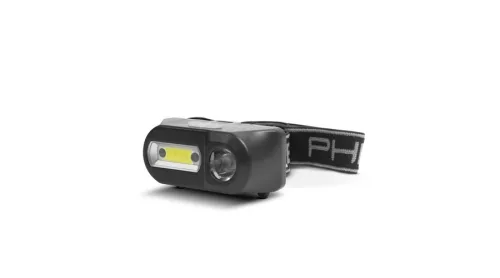 COB + XPE LED fejlámpa mozgásérzékelővel, akkumulátoros (18616A)