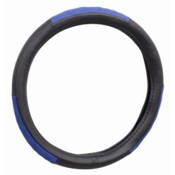   Kormányvédő Blind fekete-kék varrással 37-39cm – 31439