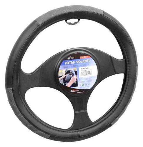 Kormányvédő Blind fekete-szürke varrással 37-39cm – 31440