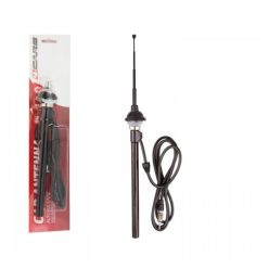 Teleszkópos krómozott autóantenna – 94 cm