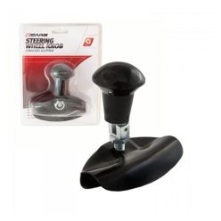 Fekete, lehajtható kormánytekerő gomb 94647