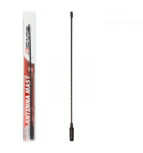 Antenna szár spirál 41cm 4 db m6 belső m4,m5,6 külső adapterrel 90496    