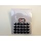 Csavarvédő kupak fekete 17mm 20db – J-00340