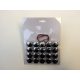 Csavarvédő kupak fekete 19 mm, 20 db/csomag (J-00339)