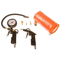   Levegőpisztoly és pumpálópisztoly szett 5 méteres tömlővel