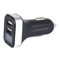 Szivargyújtó USB töltő és voltmérő 2.1A, 12/24V (58709)