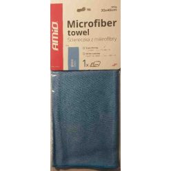 Mikroszálas üvegtisztító kendő, 40 x 30 cm