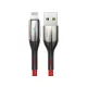 Lightning LED Baseus vízszintes 2m 1.5A (piros)