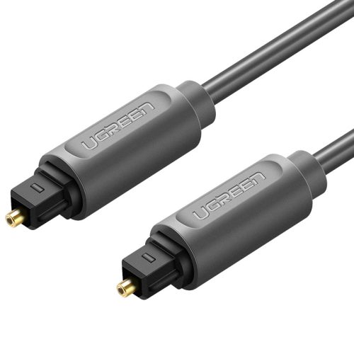 UGREEN AV122 optikai Toslink audiokábel, aranyozott, 1,5 m (fekete)