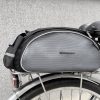Kerékpáros táska hátsó csomagtáska vállpánttal 13L fekete (WBB1BK) Wozinsky