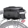 Wozinsky kerékpáros táska hátsó csomagtáska palacktartóval 6L fekete (WBB3BK)